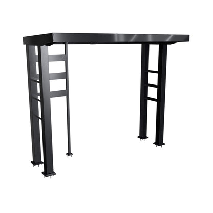 Blaze 108-Inch 6-Burner Stainless Steel Outdoor Kitchen Island with 85,000 BTU Grill, Wine Cooler, Rotisserie and Granite Countertops