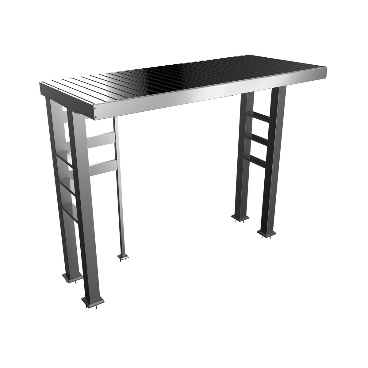 Imperial 110" Stainless Steel Outdoor Kitchen Island with 72,000 BTU 4-Burner Grill, Wine Cooler & Rotisserie
