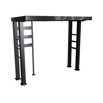 Imperial 110" Stainless Steel Outdoor Kitchen Island with 72,000 BTU 4-Burner Grill, Wine Cooler & Rotisserie
