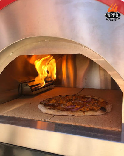 WPPO Traditional 25" Dual-Fuel Outdoor Pizza Oven with Gas Attachment – Wood & Gas
